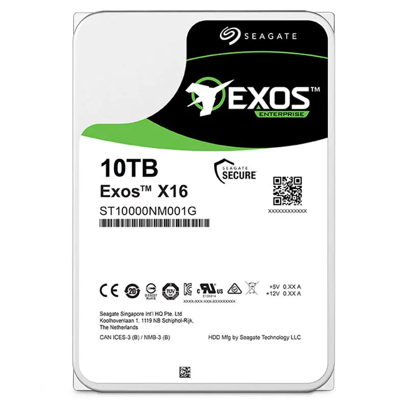 Внутренний жесткий диск Seagate 3 5 дюйма Exos 7E2 Enterprise 1 ТБ 4 6 8 10 12 16 18 SATA HDD 7200 об/мин