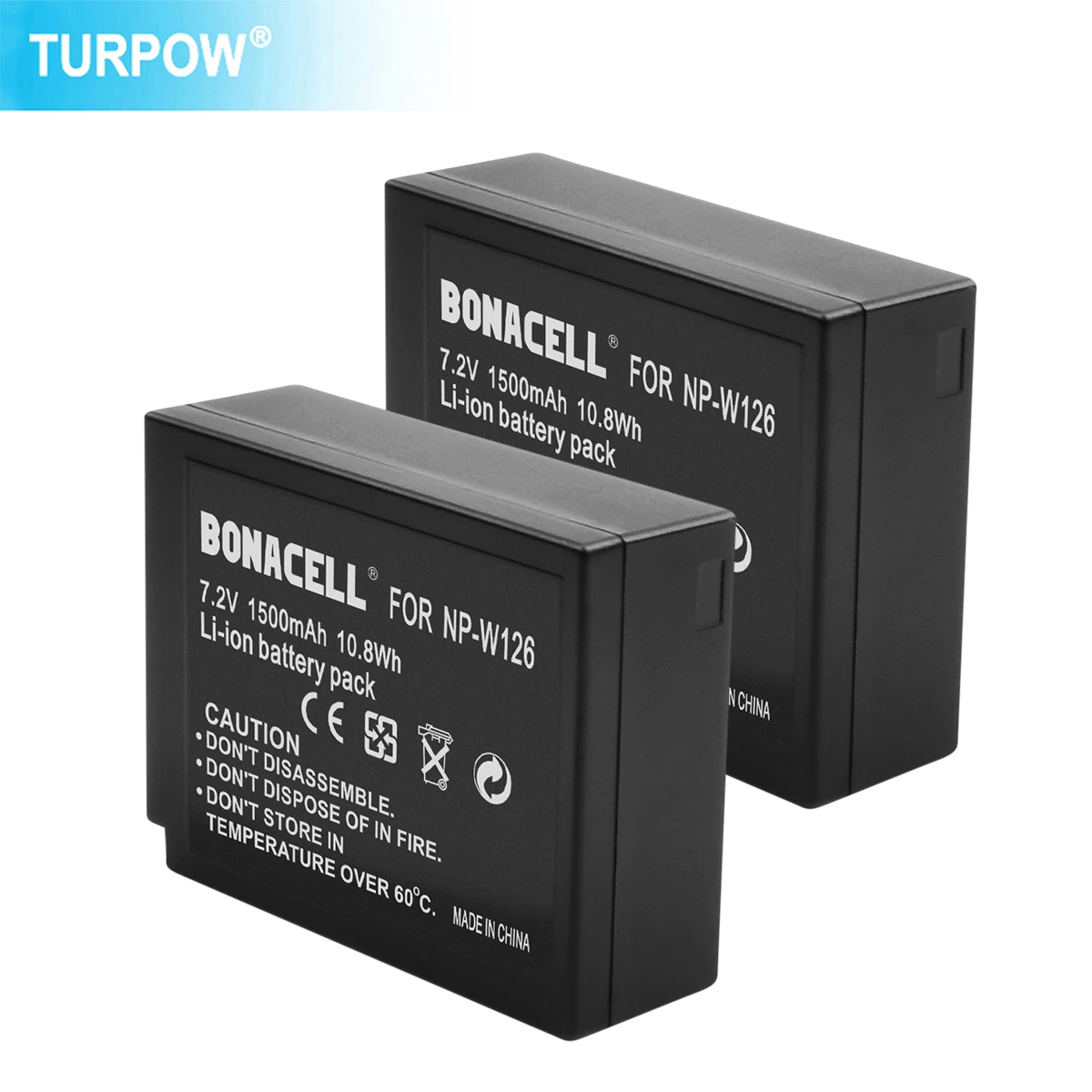 

Turpow 7.2V 1800mAh Camera Battery replace For Fujifilm Fuji X-H1 X-PRO3 X-PRO2 X-T3 X-T2 X-T30 X-T20 X-T200 X-E3 X-E2 X-A5