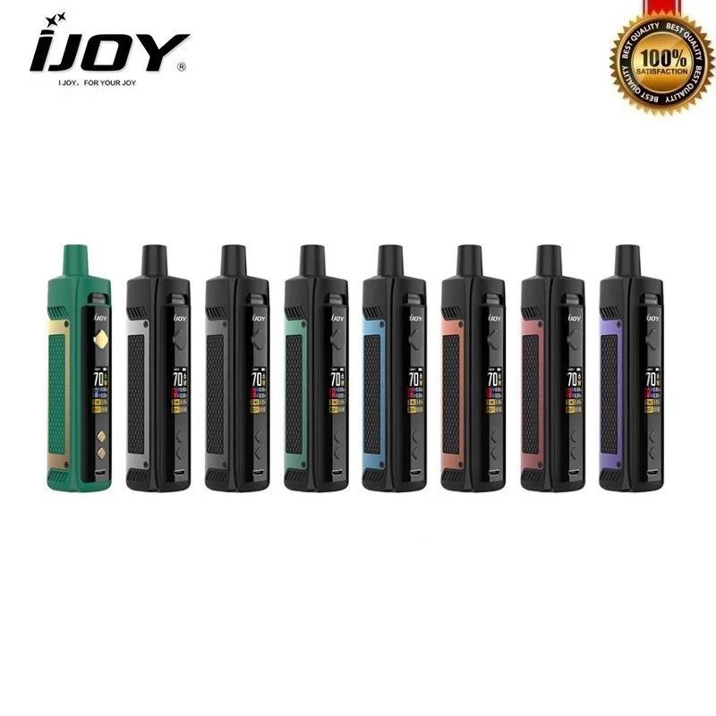 В наличии оригинальный IJOY Jupiter 70W Pod Kit 0 6 0.2ohm сетка катушки RBA 5 мл Owered 18650 батарея Vapor