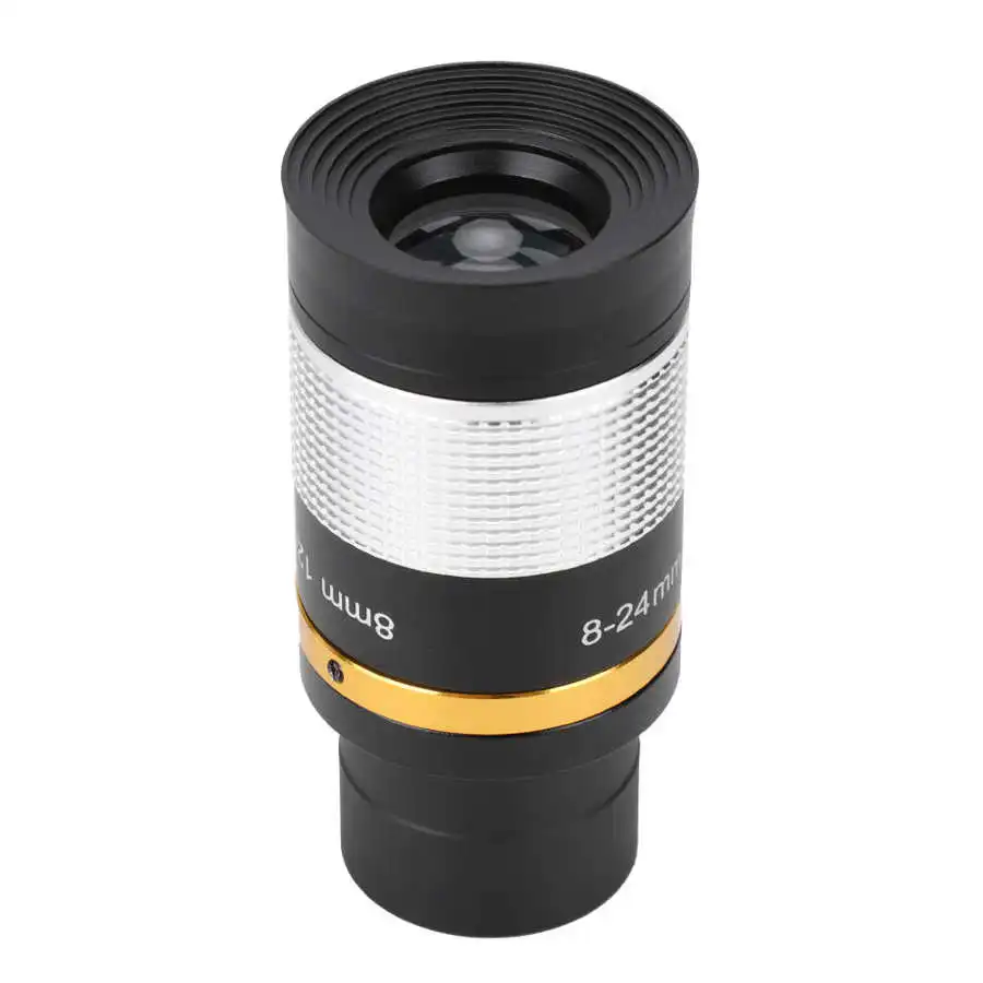 Профессиональный 8 24 мм зум окуляр оптический телескоп объектив для наблюдения