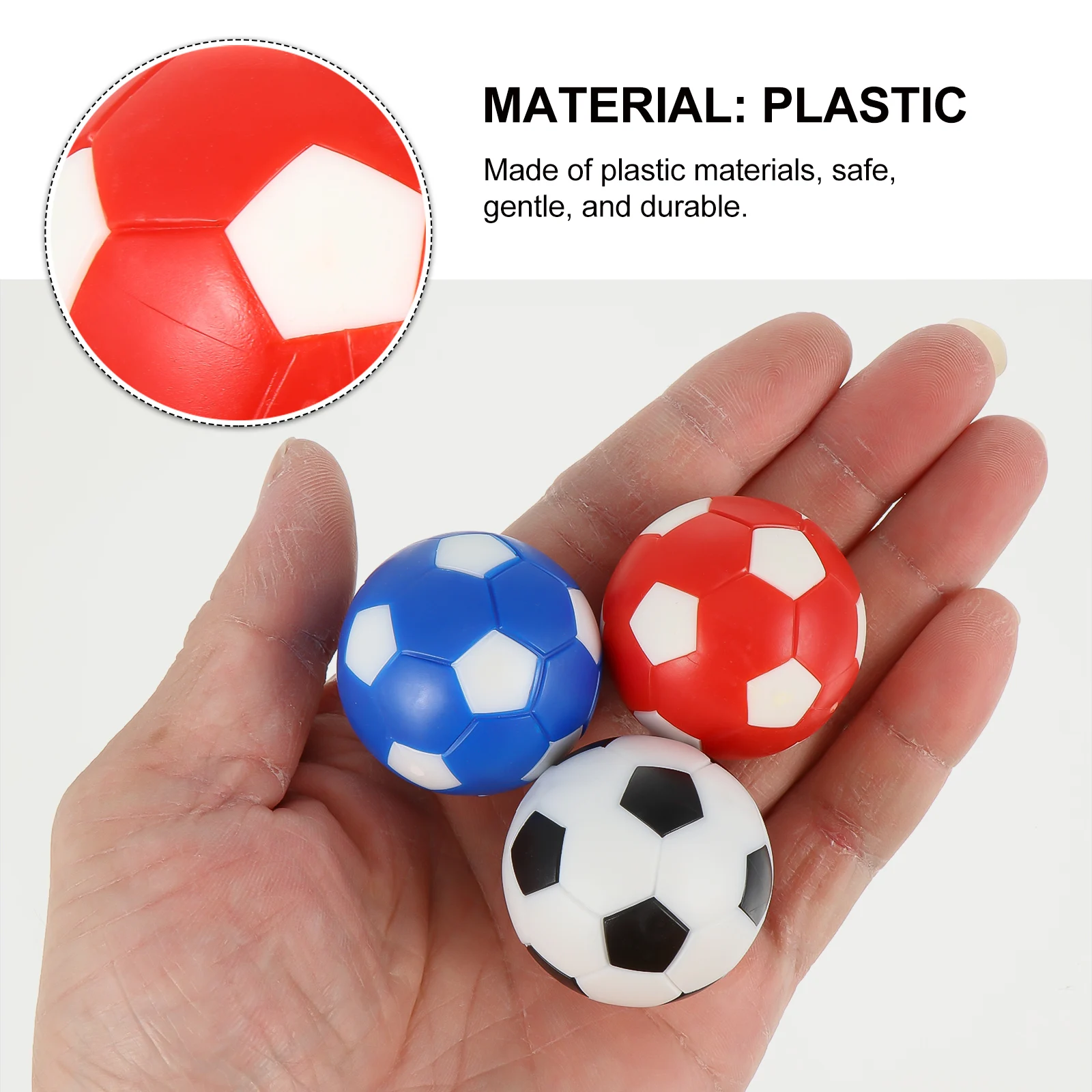 

12pcs Durable Table Footballs Foosball Replacement Foosball
