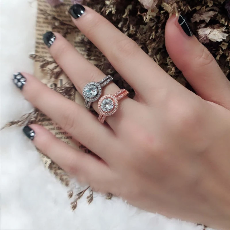 Лидер продаж модные роскошные женские ювелирные изделия для помолвки