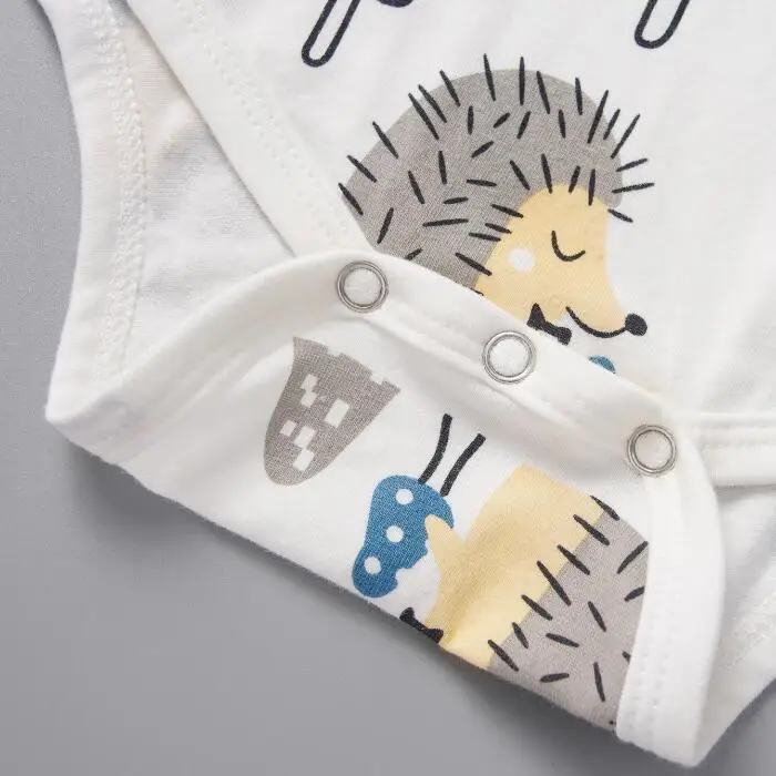 Носки для маленьких мальчиков и девочек боди с мультипликационным принтом в виде