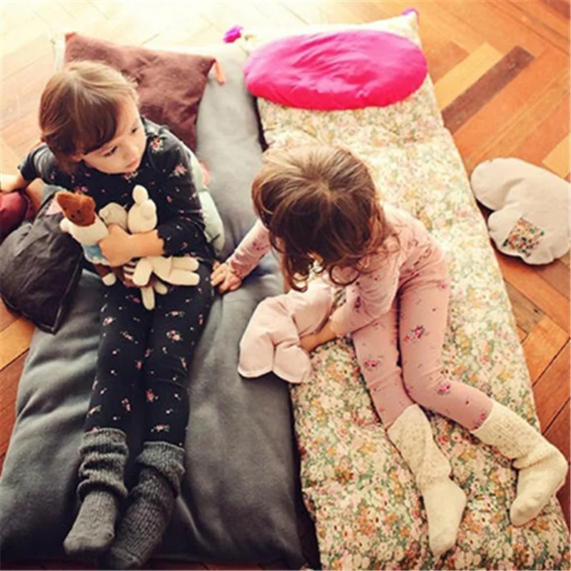 Женский Повседневный пижамный комплект с цветочным принтом для маленьких