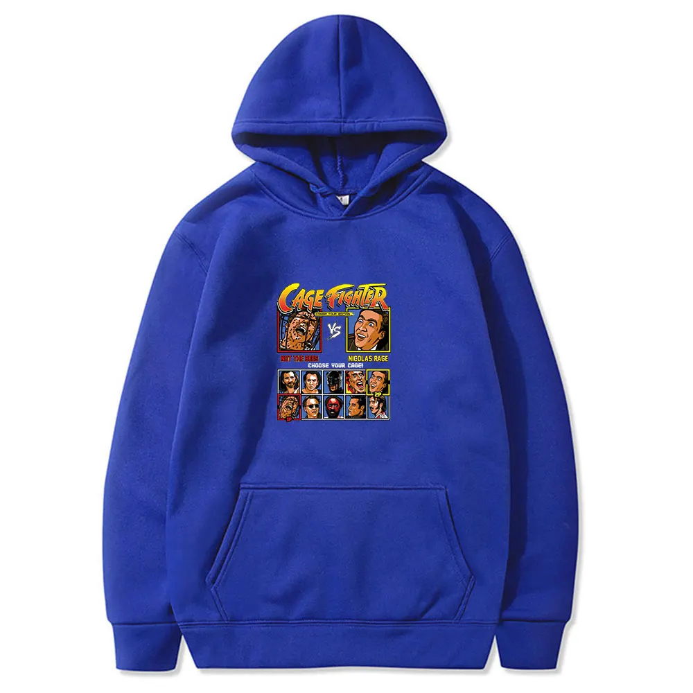 

Hot Sale Cage Fighter Not The Bees Vs Nicolas Rage Choose Your Cage New Style Hoodies Fashion Casual Loose Oversized Streetwears