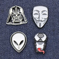 disney aliens cartoon star wars venom new type of pin dripping oil punk brooch jewelry clothing badge pin