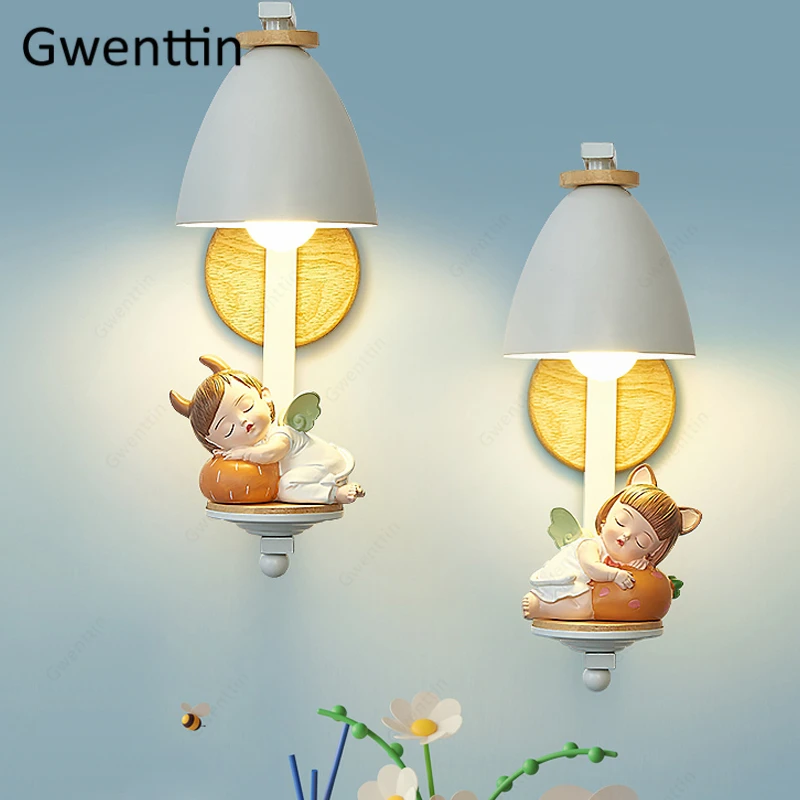 Скандинавский домашний декор Настенные светодиодные светильники