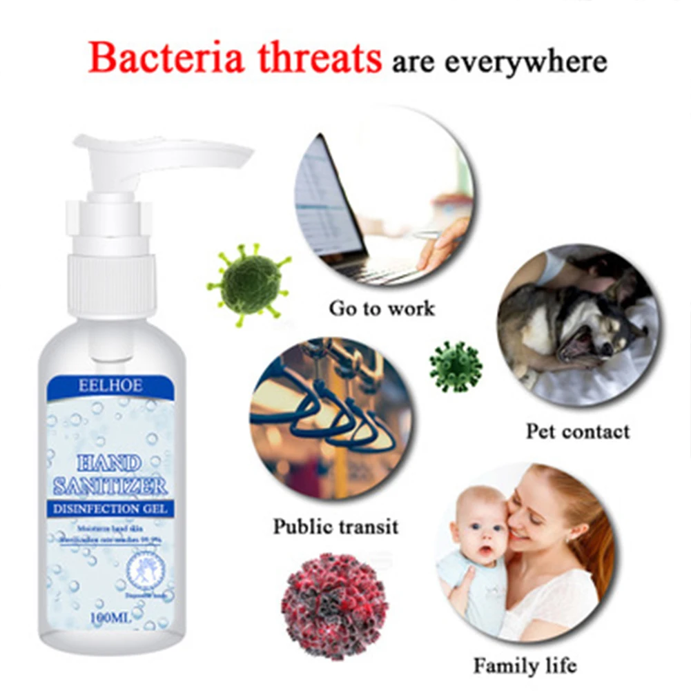 70% спиртовое одноразовое дезинфицирующее средство для рук убивает 99.99% бактерий