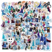 1050100pcspack disney sticker frozen 2 princess sophia graffiti stickers on scooters scooters suitcases cartoon stickers toy