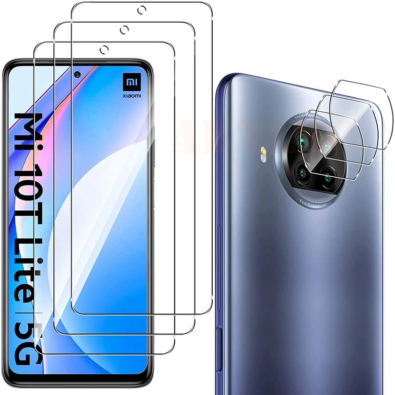 

Стекло на экран 9H 6 в 1 + пленка для камеры для Xiaomi Redmi 10 10S 9 9S 9T 8T 8 Pro Max 8A 9A 9C 9AT Mi Poco X3 NFC M3 10T Pro Lite