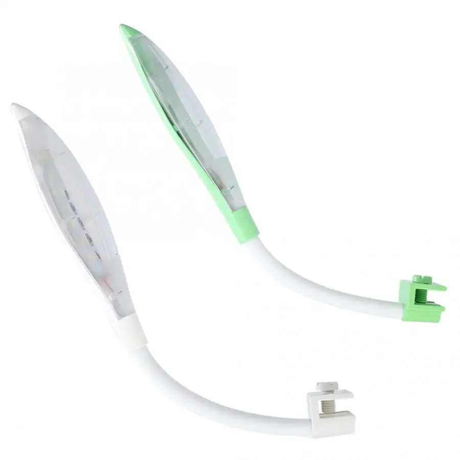 Миниатюрный аквариум с USB светодиодный зажим черепаха аквариум светодиодный светильник с зажимом на голову в виде листа США Разъем 100-240 В
