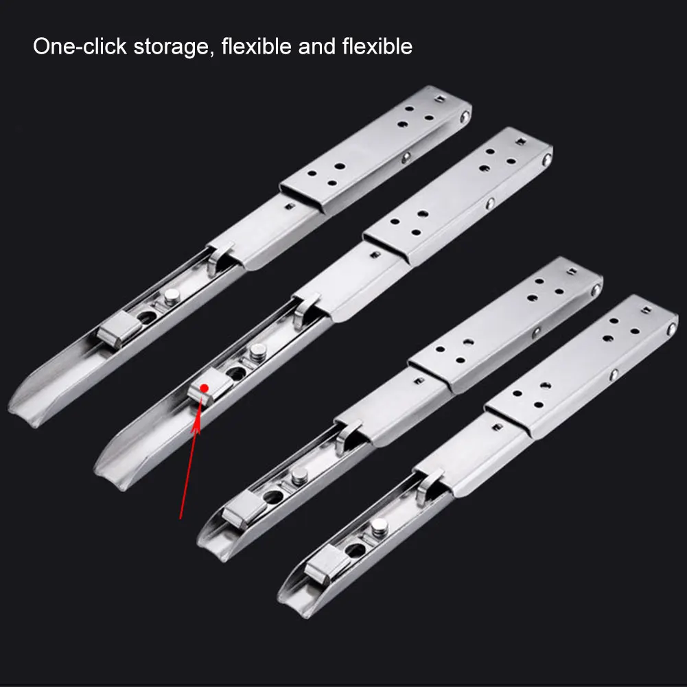 1 пара складной стол из нержавеющей стали кронштейн полка скамейка сверхмощный 75