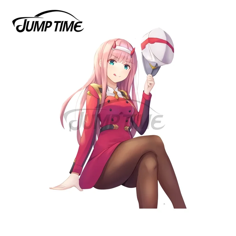 JumpTime 13x9 5 см для аниме привлекательная милая девушка автомобильные наклейки