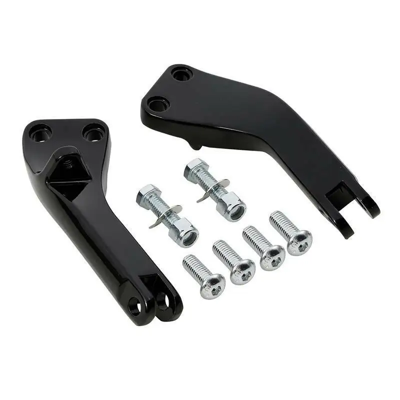Мотоциклетные крепления для пассажирских ножек Harley Dyna Wide Glide FXDF FXDL FXDC FXDWG 2006 2017|black