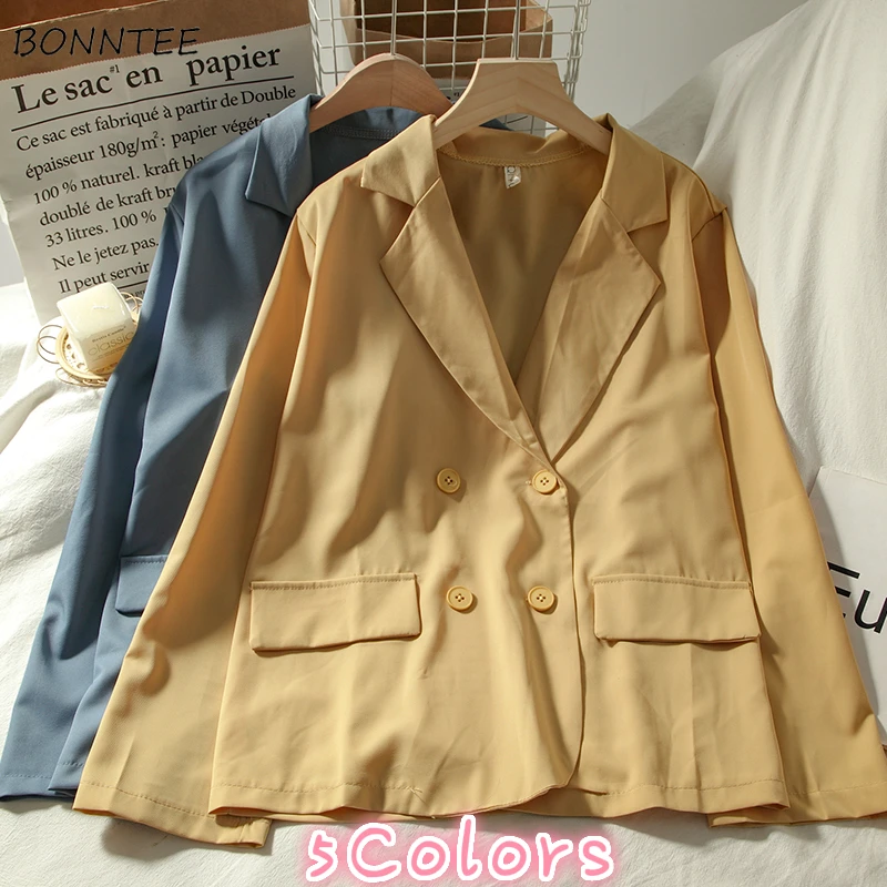 

Blouses Women Summer Autumn Notched Long Sleeve Office Lady Korean Version Shirts Womens Casual Loose Feminino High Quality Tops