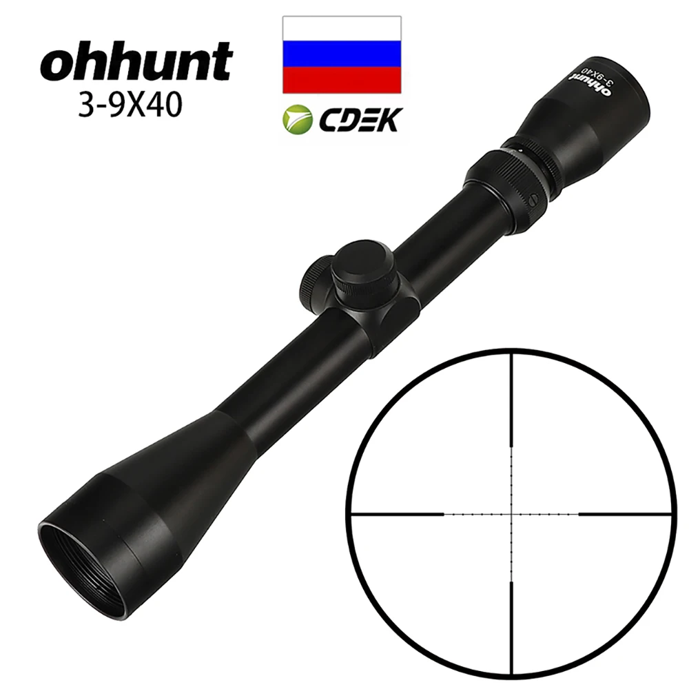 Ohhunt 4x32 3 9x40 4 16x40 6 24x50 Airsofts прицел не ночного видения высококачественный Mil Dot