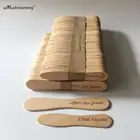 100 шт. деревянные палочки, красная объемная точка, парафиновый принтер gelli (пластиковые ложки мороженого совки палочки натуральные деревянные для мороженого на палочке торта сладостей палочки персонализированный текст