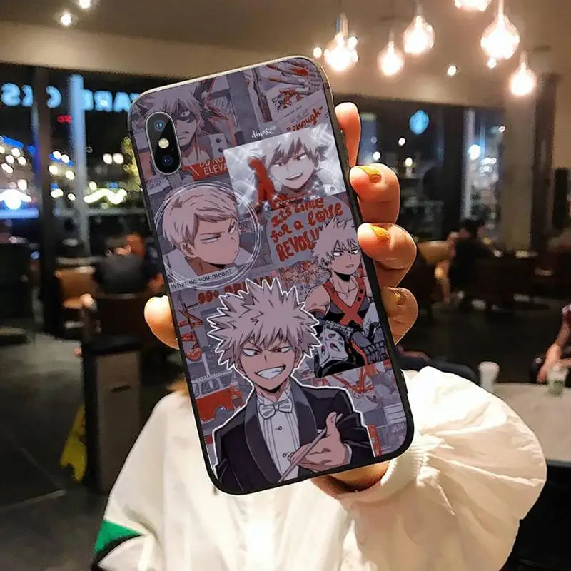 

Shoto Todoroki boku no My hero Phone Case for iPhone 11 12 pro XS MAX 8 7 6 6S Plus X 5S SE 2020 XR