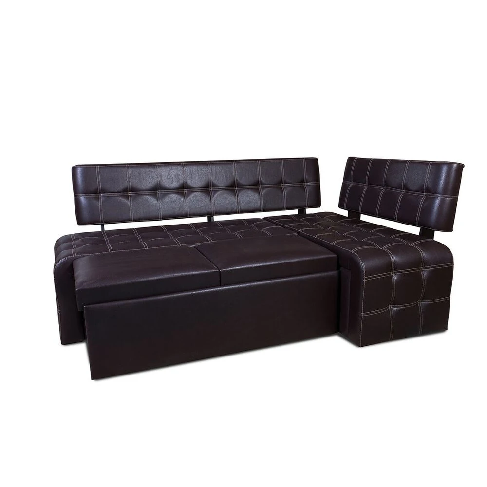 Кухонный угловой диван со спальным местом Бител Прага венге Борнео |