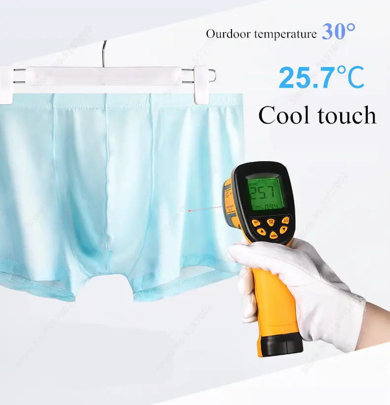 Трусы-боксеры мужские из вискозы летние бесшовные дышащие 3 шт. | Электроника