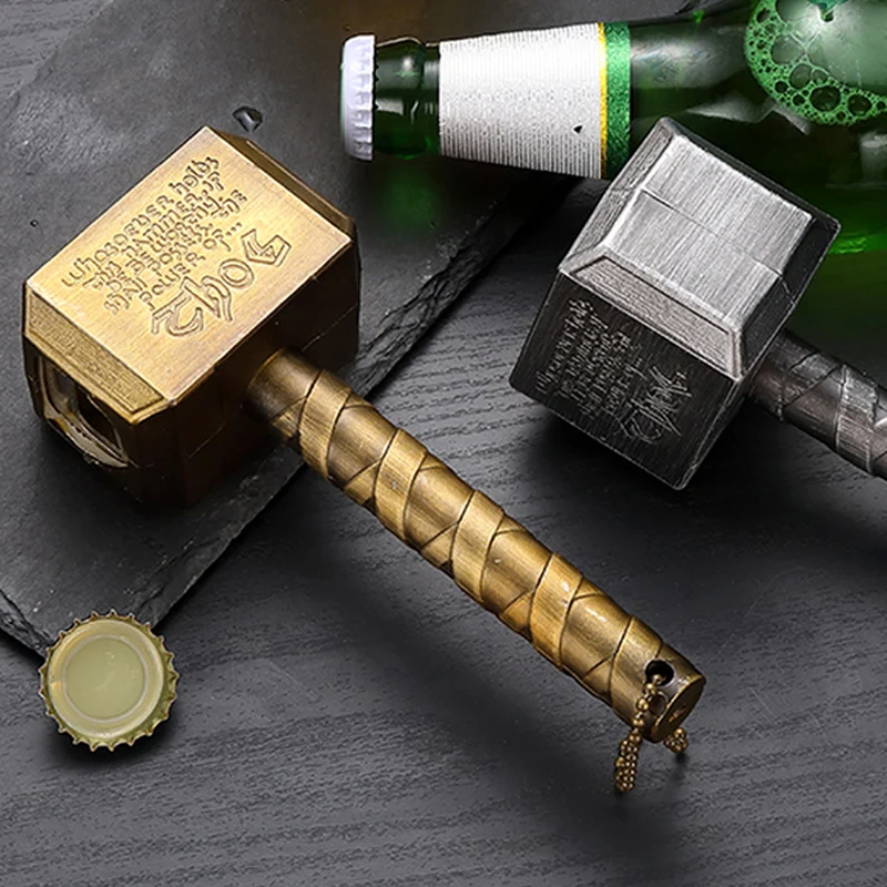 Креативный открывалка для пивных бутылок молот молотковая бутылка штопор