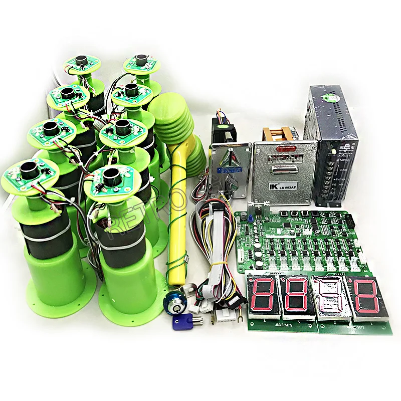 

Полный комплект для самостоятельной сборки, с материнской платой и 8 головками, блоком питания, диспенсером для ударов по лягушке/мыши, авто...