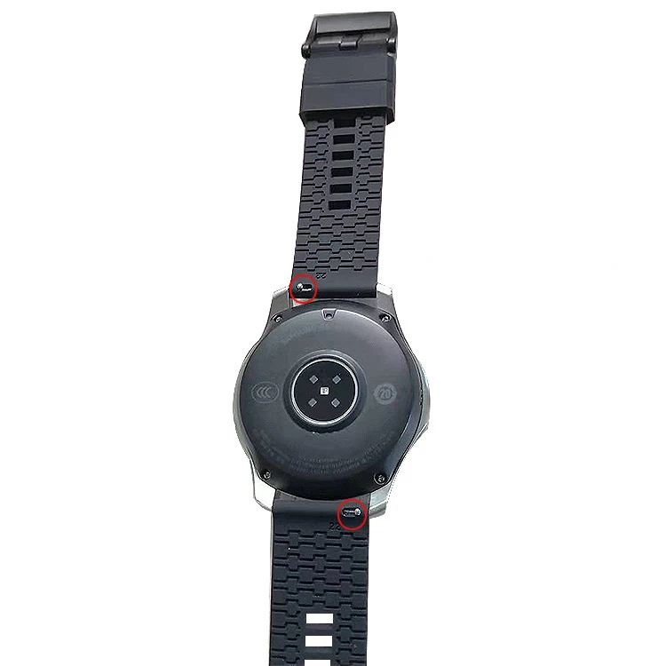 Ремешок спортивный для наручных часов нейлоновый браслет Amzfit Bip Samsung Galaxy 42/46 мм Gear