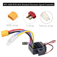 wp 1060 rtr 1060 60a brushed electronic speed controller esc for 110 rc rc car truck 540 550 brushed motor