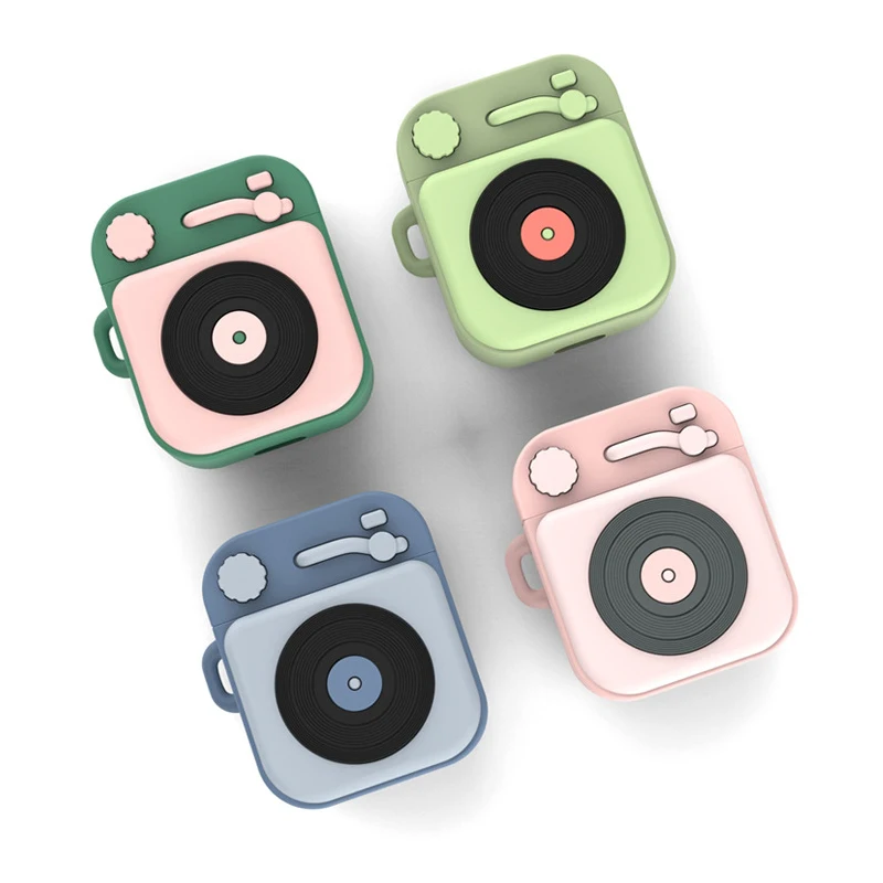 Чехол для Airpods Pro мультяшный милый мягкий силиконовый чехол наушников Apple Air Pods 1 /