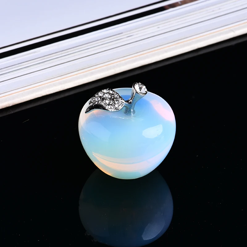 1 шт. изящный натуральный кристалл розовый кварц яблоко украшение модное