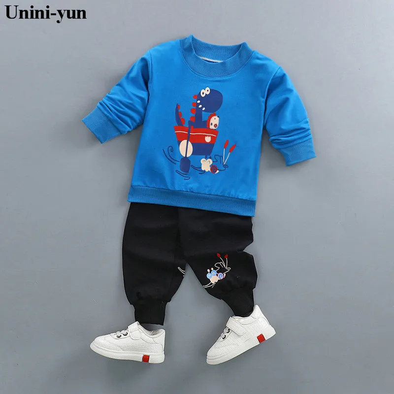 Весенне осенняя и зимняя детская одежда для маленького мальчика кофта + штаны