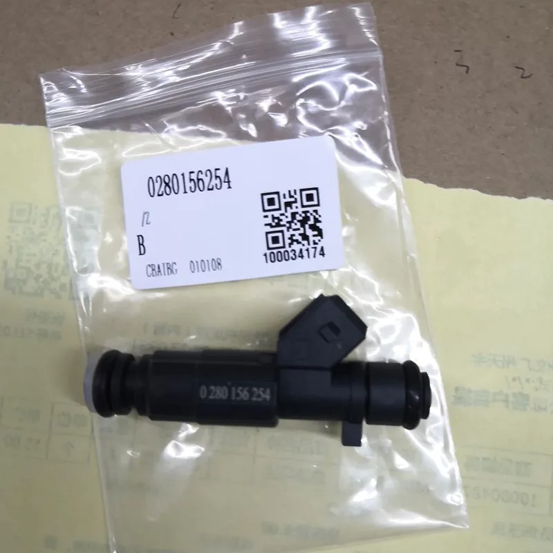 

New 4pcs 0280156254 Fuel Injector For Volkswagen Fox car accessories