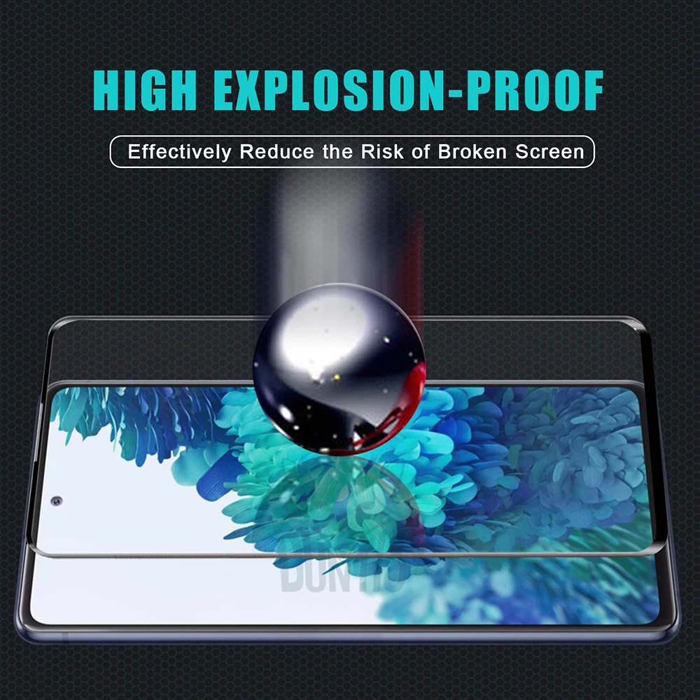 9D Tempered Glass for Samsung Galaxy S20 S21 FE 5G Full Screen Protector Film for Galaxy S20 FE High Quality Protection Glass