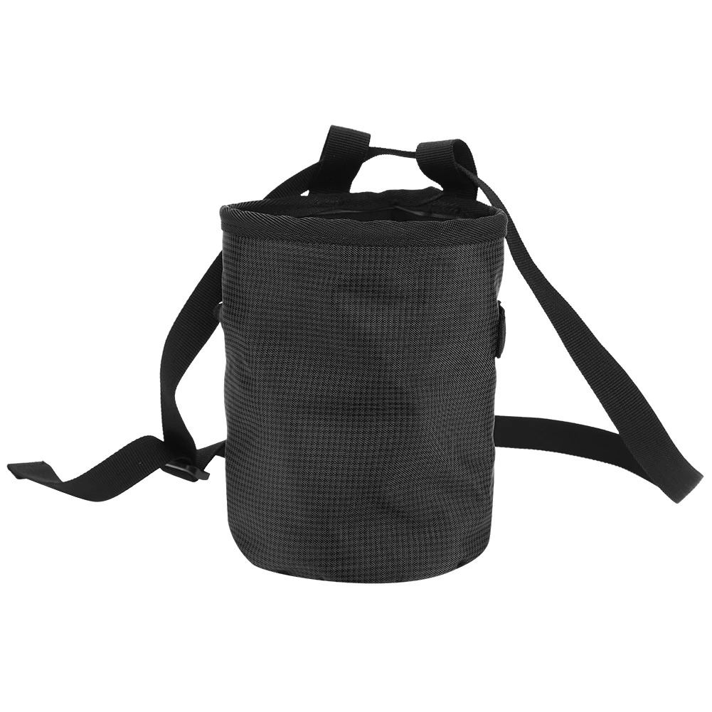 

Magnesium Powder Bag for Outdoor Rock Climbing Gymnastics Pole Dance (Black)