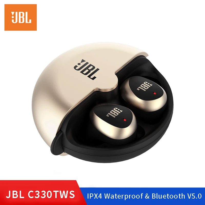 JBL C100SI 3,5 мм разъем проводные наушники-вкладыши стерео музыка гарнитура динамические наушники одна кнопка Hands-free с микрофоном черный