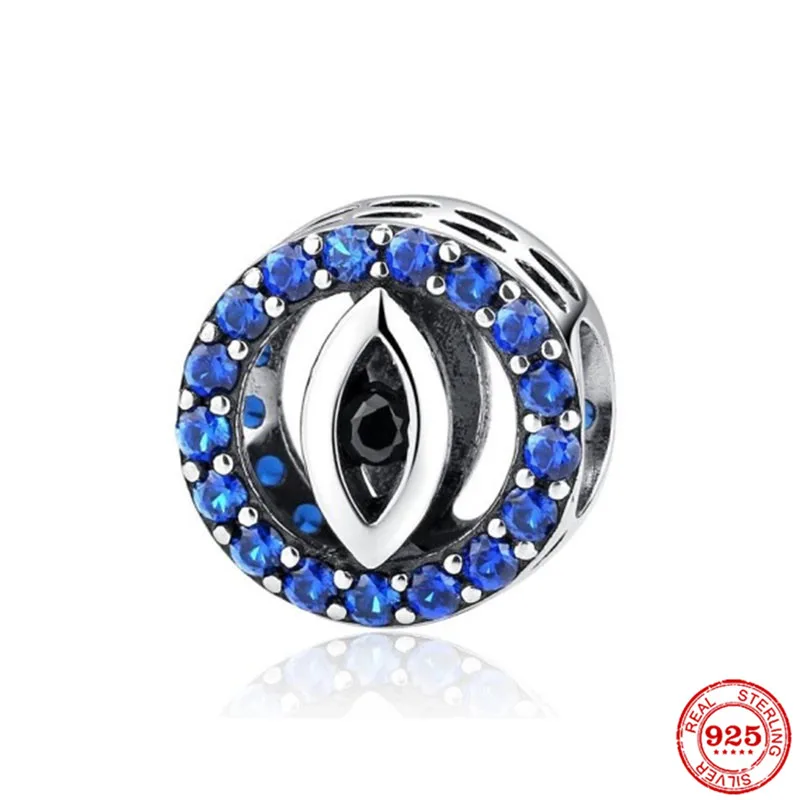 Новинка 925 серебро Инь Ян Тай Чи Мандала дьявол глаз Стекло Мурано Подходит для