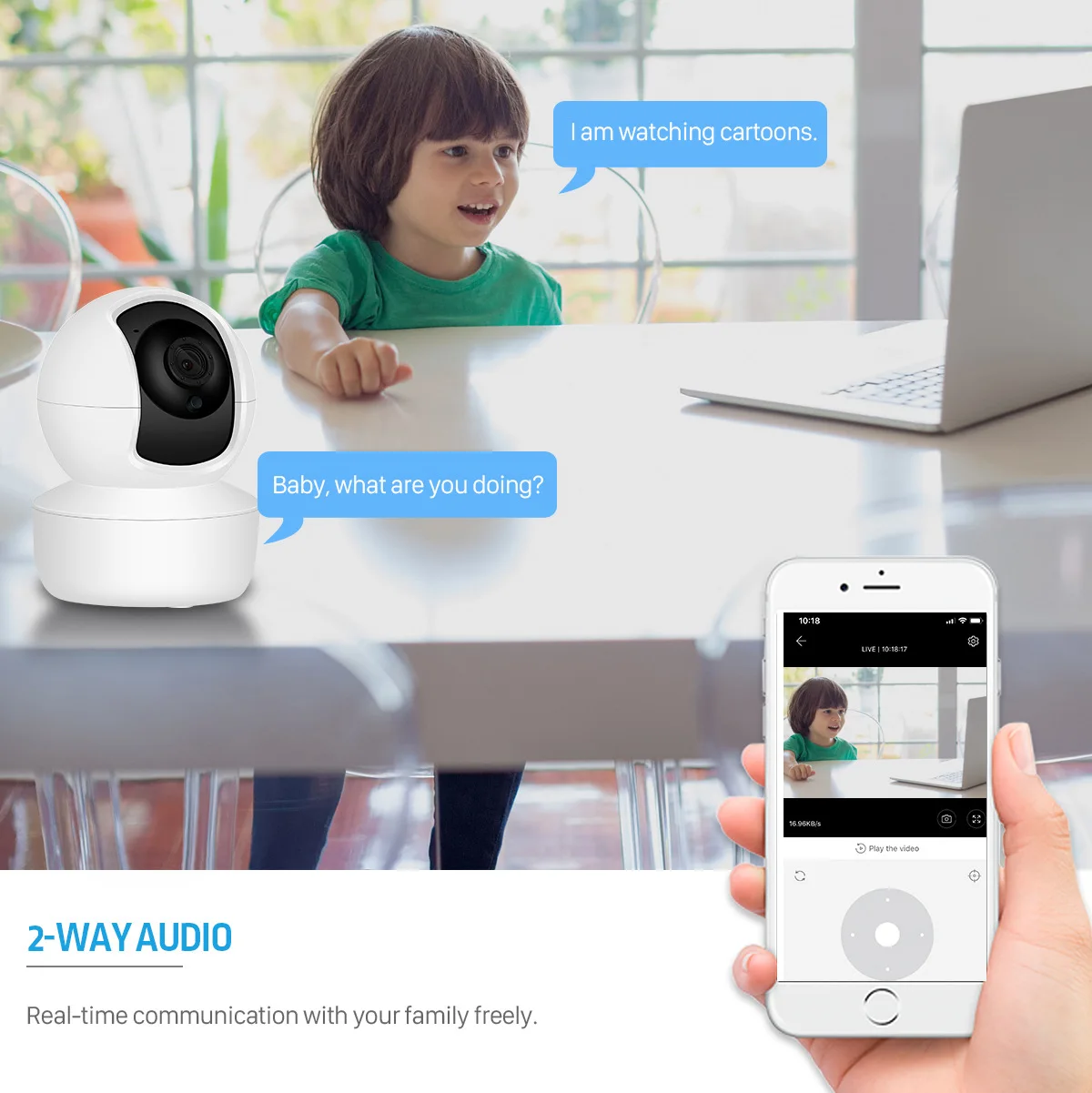 ICSEE Wi Fi Камера Ip 2MP домашней безопасности ИК Ночное видение P2P Беспроводной