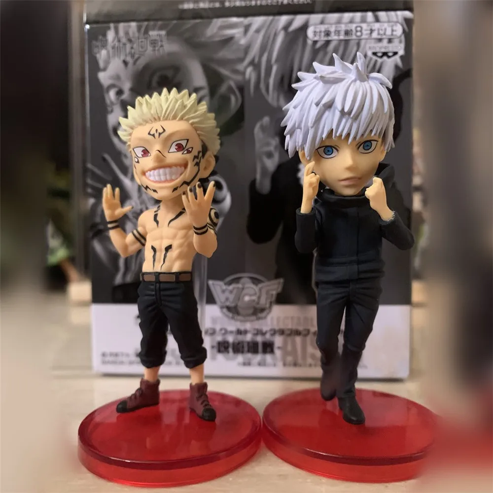 5pcs anime jujutsu kaisen gojo satoru kugisaki figure action figure modle toys free global shipping