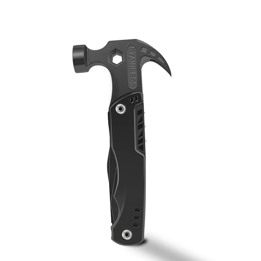 

Portable Multifunctional Claw Hammer Outdoor Camping Folding Tool Woodworking DIY Practical Claw Hammer Unique Gift