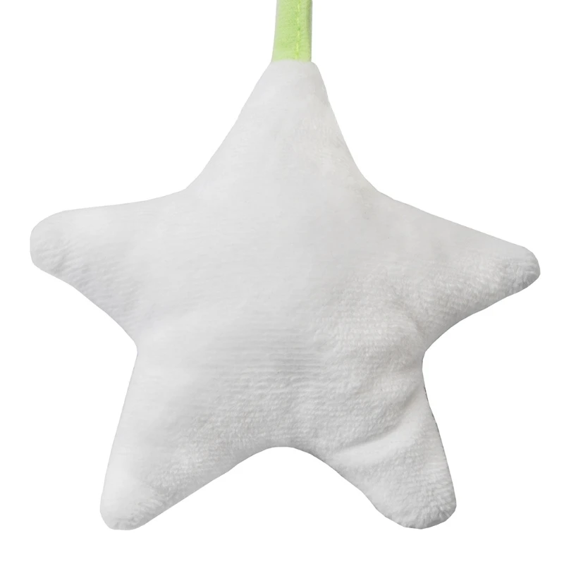 

Baby Bed Hanging Toy Hanging Spiral Rattle Cart Pendant Interactive Early Education Tool Newborn Stroller for 0-3 Years Old