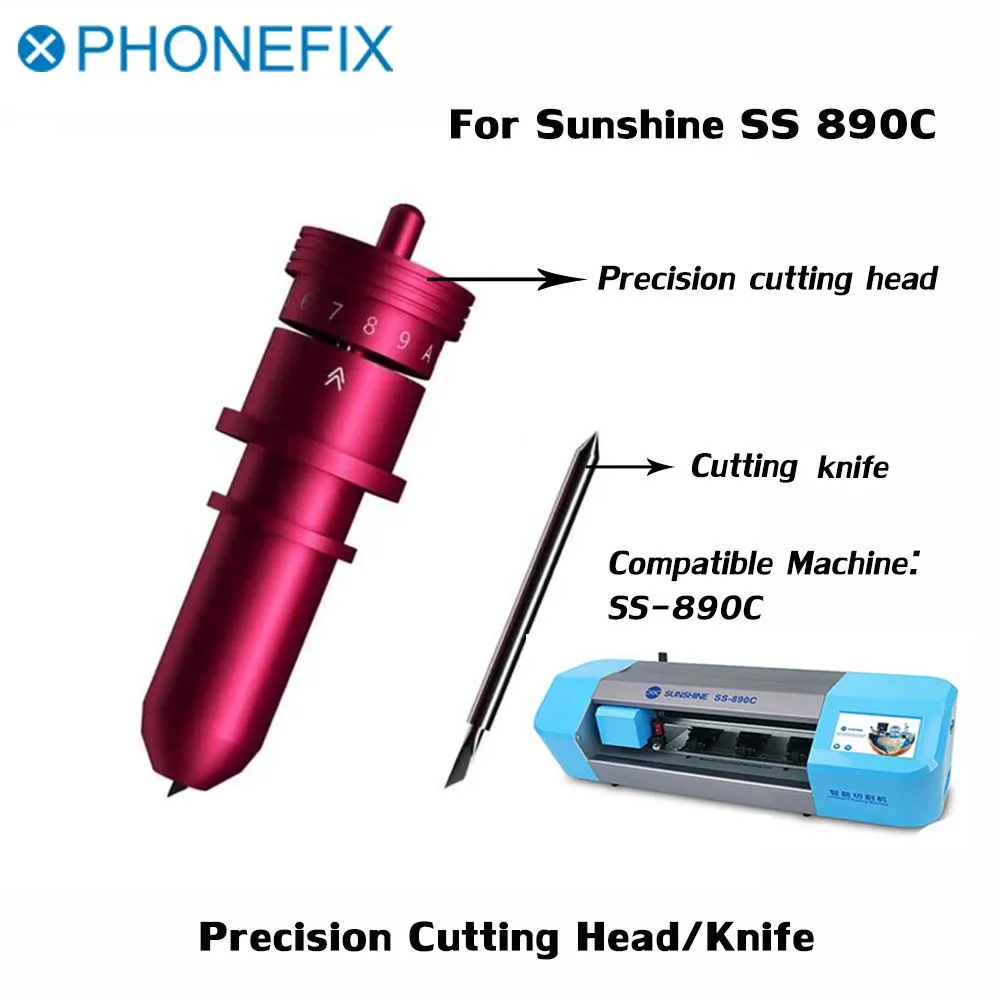 Sunshine SS-890C Precision Cutting Knife Blade for SS-890C Cutting Machine Phone Front Glass Back Cover Protect Film Cut Tool