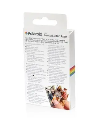 Polaroid Instax 2x3 дюйма Премиум ZINK пленка фотобумага двойная упаковка 20/50 листов для Snap Touch Z2300 SocialMatic мгновенный принтер