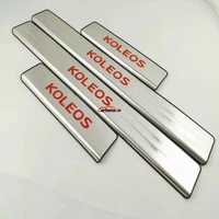 car accessories styling for renault koleos door sill stainless steel pedal cover protector guard trim car sticker 2017 2018 2019