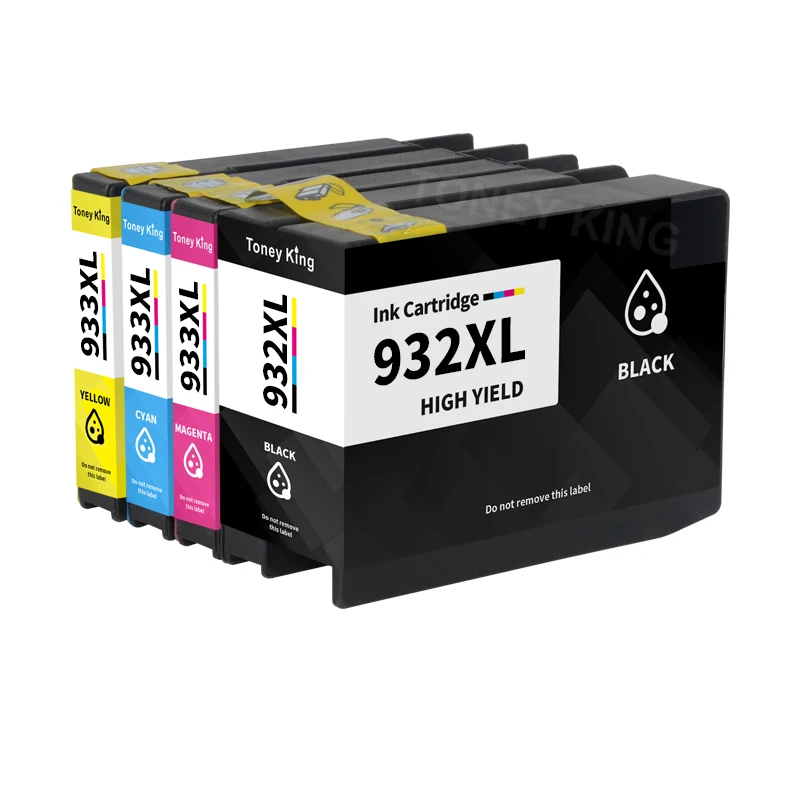 Совместимый с чернильным картриджем HP 932 933 XL 932XL для принтера Officejet 6100 6600 6700 7110 7610
