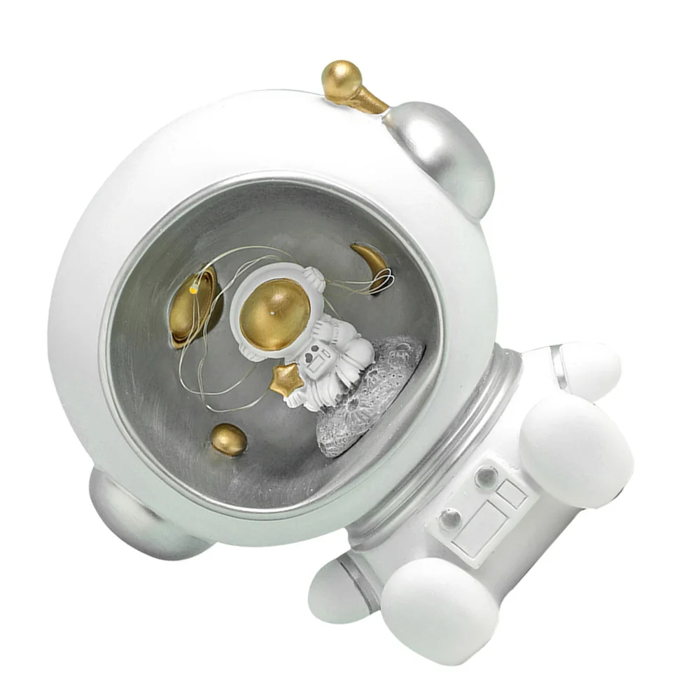 

1pc Creative Astronaut Desktop Ornament Decorative Resin Astronaut (White)