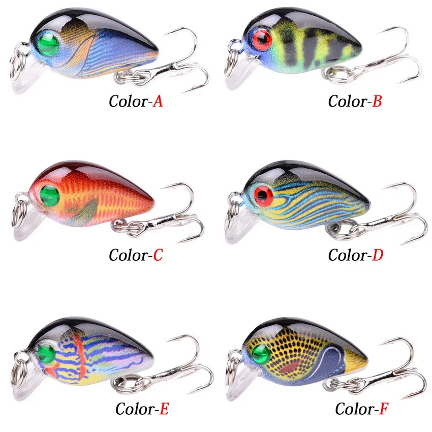 Aorace 30 мм 2 г Crazy воблеры мини Topwater Crankbait искусственные японские жесткие приманки Pesca плавающие рыболовные приманки бас Pesca