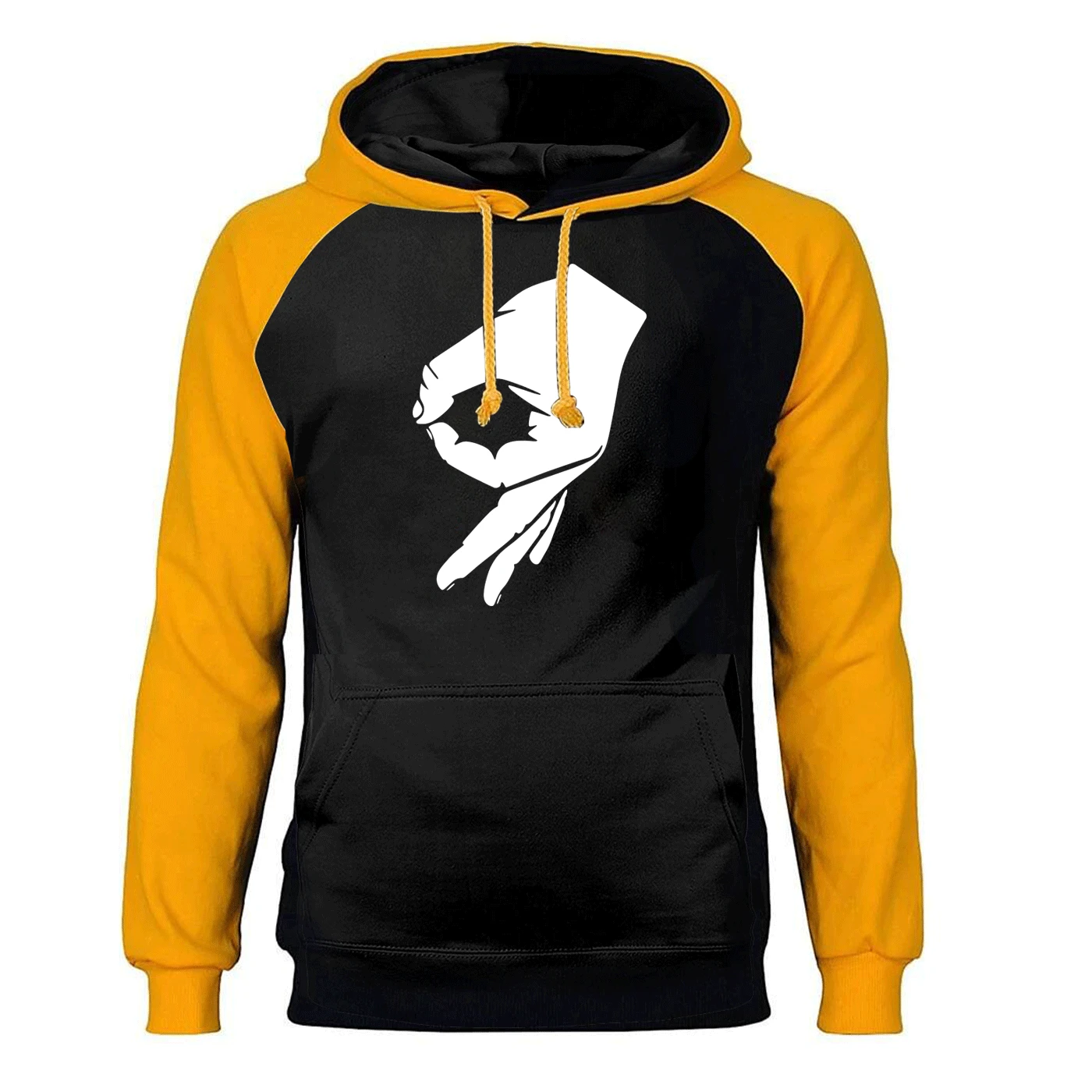 

Okey Funny Hoodies Men Raglan Hooded Sweatshirts Hoodie Sweatshirt 2020 Winter Autumn Fleece Warm Sportswear Streetwear Mens