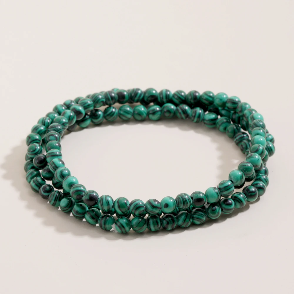 OAIITE 8 Pcs/Set Tiger Eye Turquoise Amethyst Beads Bracelets Bangles Women Mini Natural Stone Bracelet Set Yoga Energy Jewelry