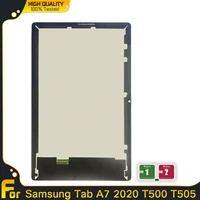 tela touch original digitalizador montagem de tela touch display lcd para samsung galaxy tab a7 10 7 2020 t500 t505