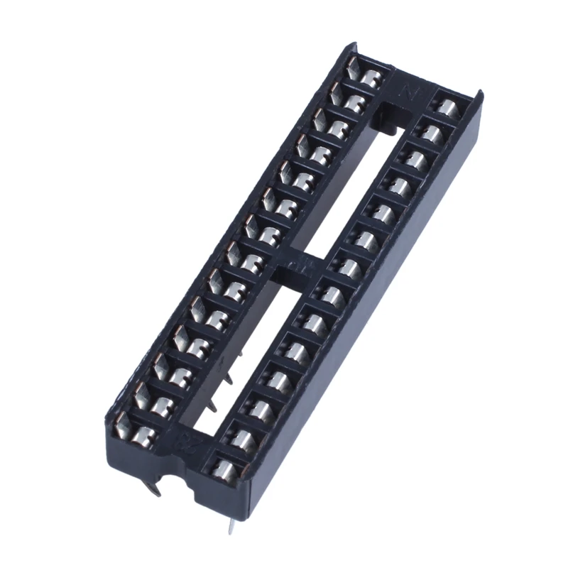 SODIAL(R) 17 шт. x 28 контактов DIP IC розетки адаптер паяльный тип розетки|Вилки с